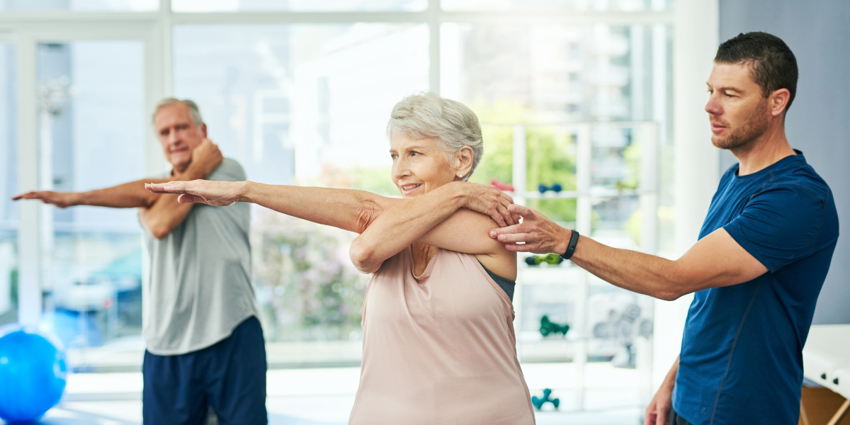 Healthy ageing and senior fitness therapy at Rebalance physiotherapy and rehabilitation center Adayar
