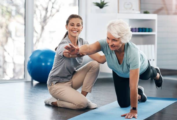 Neuro rehabilitation therapy session at Rebalance physiotherapy and rehabilitation center Adayar